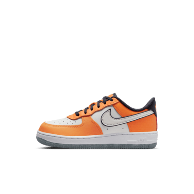 Nike orange air force best sale